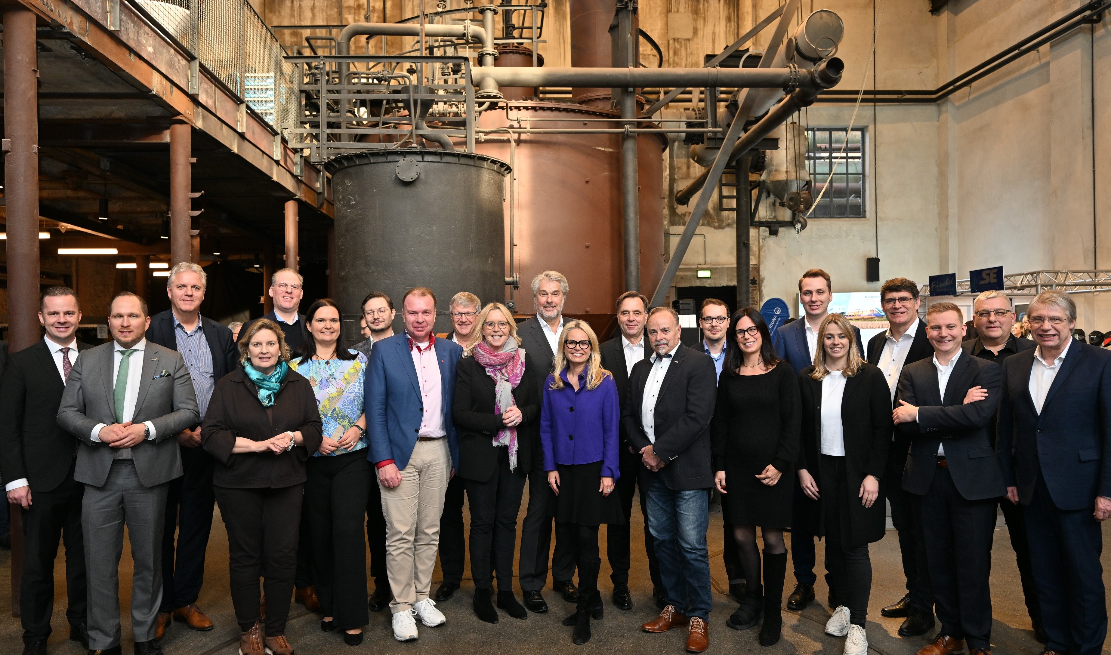 Der neue Landesvorstand. �Foto: Michael L�bke 