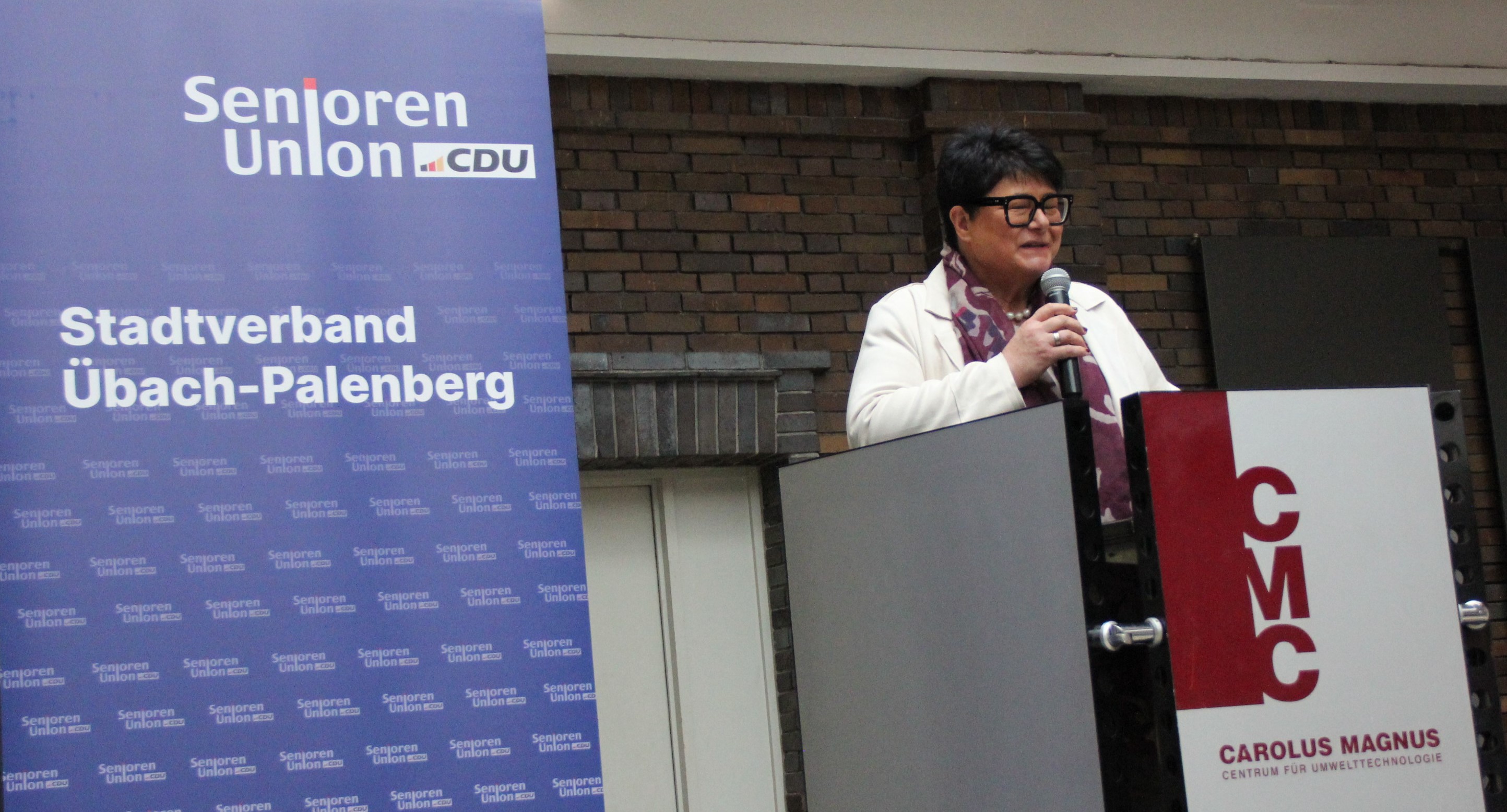 Sabine Verheyen lie� in ihrem Beitrag viele Facetten Europas Revue passieren. �Foto: Walter Junker